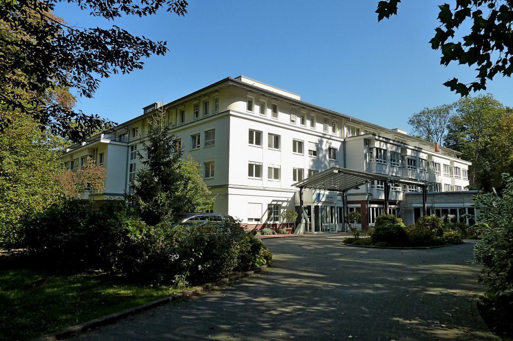 Freiburg im Breisgau, die Celenus-Klinik an den Heilquellen gelegen, eine Fachklinik fr Stress-und Schmerzerkrankungen, Sept.2011