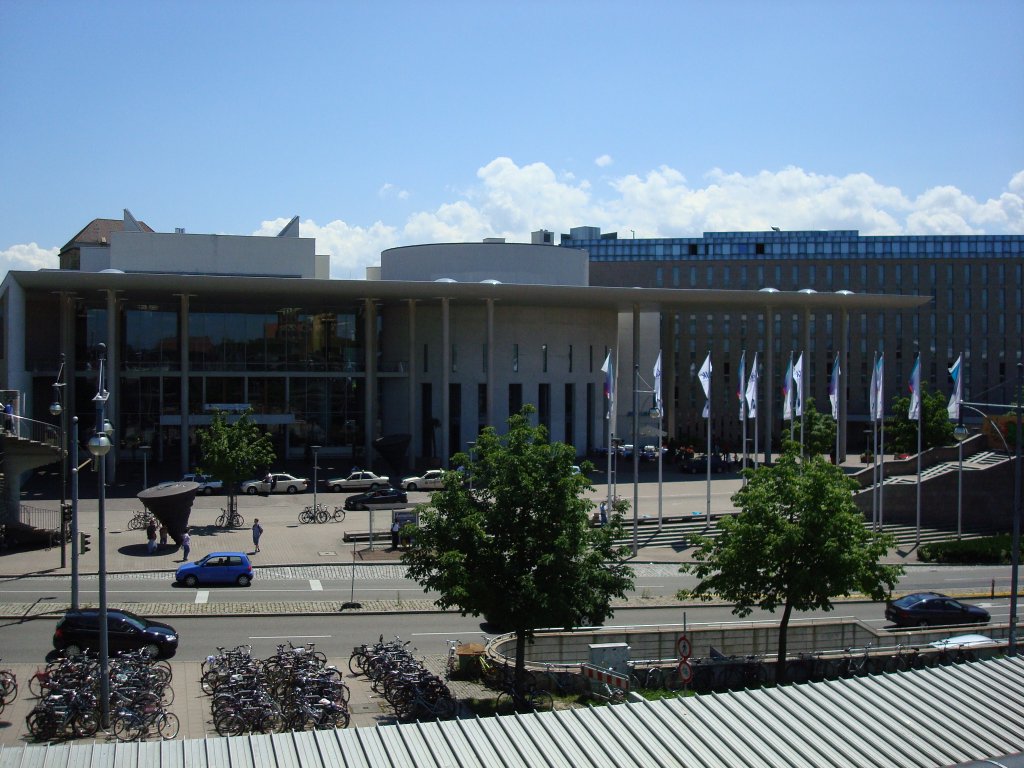 Freiburg/Breisgau,
Konzerthaus, 1996 erffnet,
Aug.2008