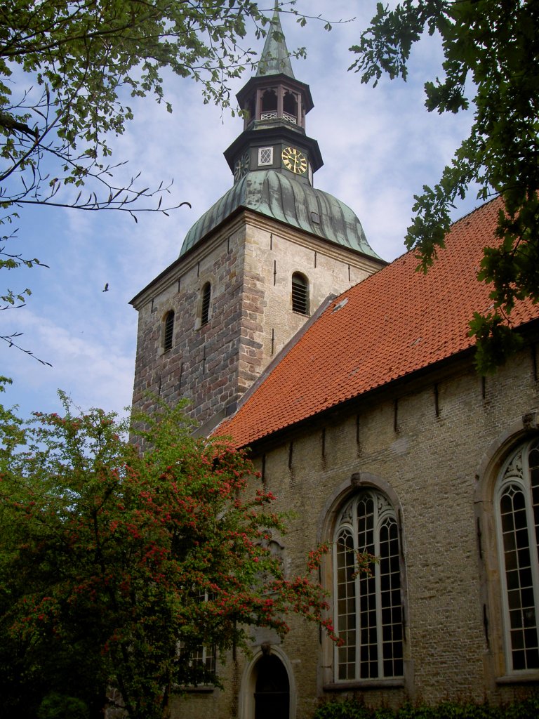 Friedrichstadt, St. Christopherus Kirche am Mittelburgwall, 
erbaut 1643 bis 1649 (11.05.2011)