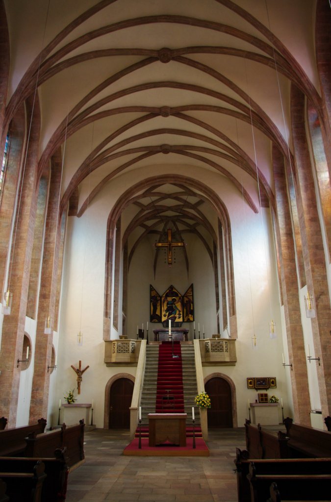 Fulda, Altarraum der Klosterkirche St. Maria (01.05.2009)