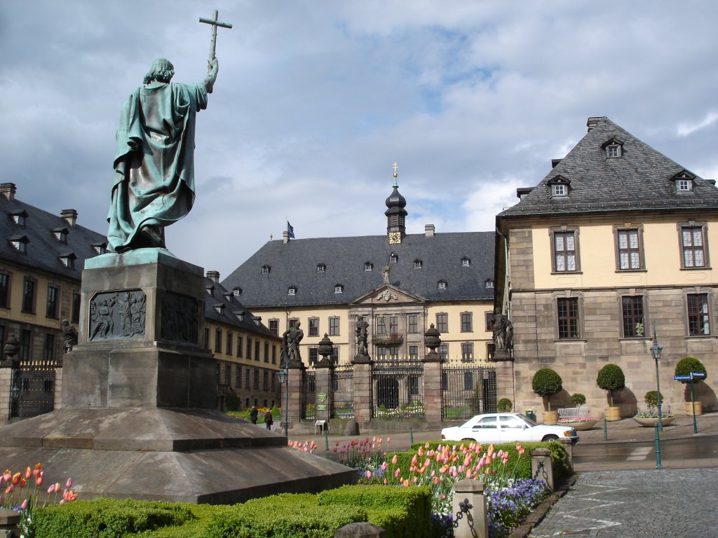 Fulda,Hessen,
barockes Stadtschlo gebaut von 1607-12,
Mai 2005
