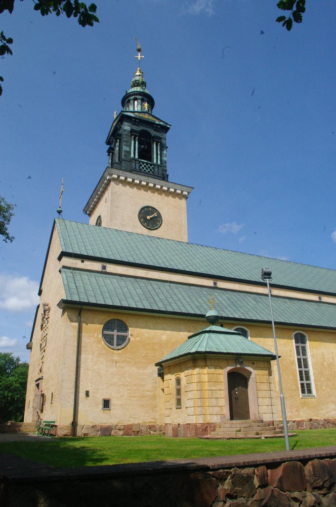 Gvle, St. Stephanskirche, Stadtteil Bryns, erbaut bis 1932 durch Knut Nordenskjld (08.07.2013) 