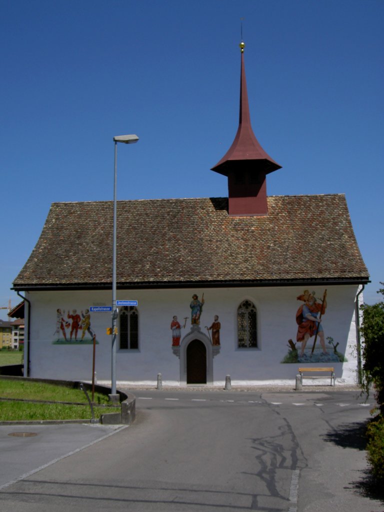 Galgenen, St. Jost Kapelle, Kanton Schwyz (03.07.2011)