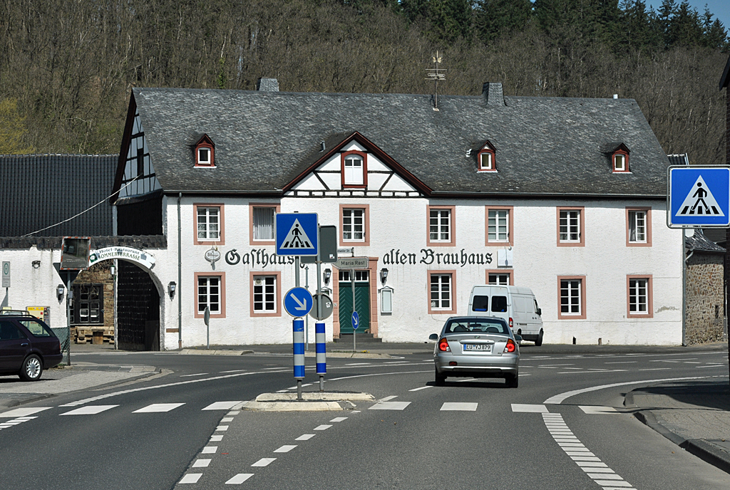  Gasthaus altes Brauhaus  in Kreuzweingarten (zwischen Euskirchen und Bad Mnstereifel) - 20.04.2013