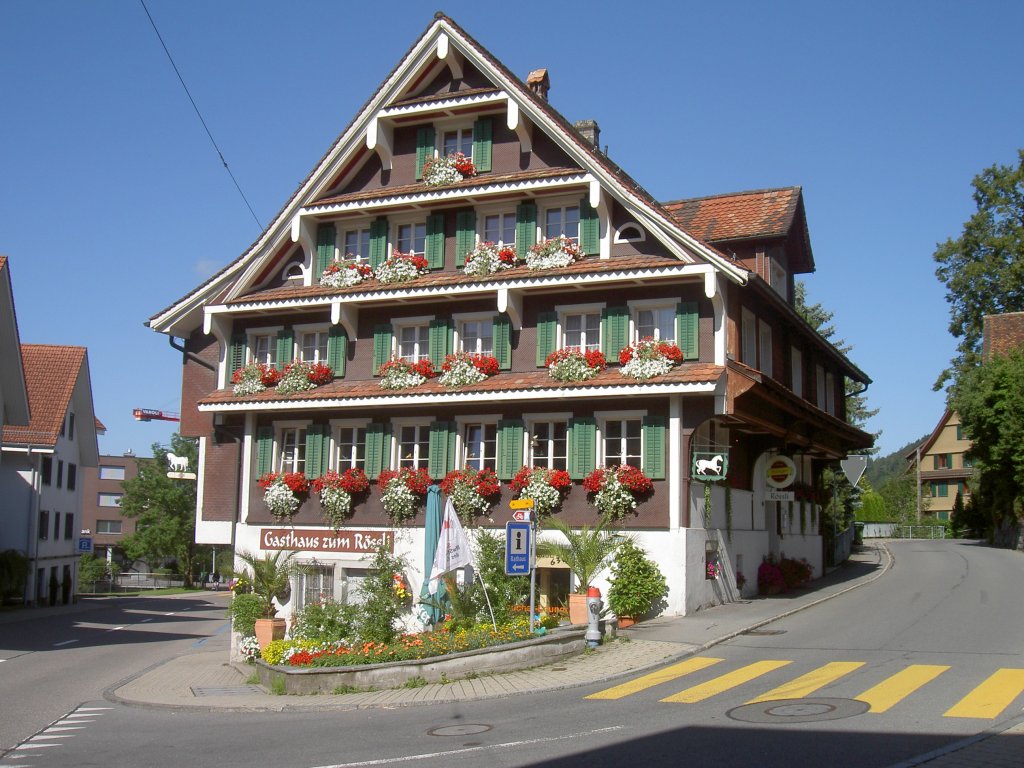 Gasthof Rssli in Obergeri bei Zug, Kanton Zug (09.08.2010)