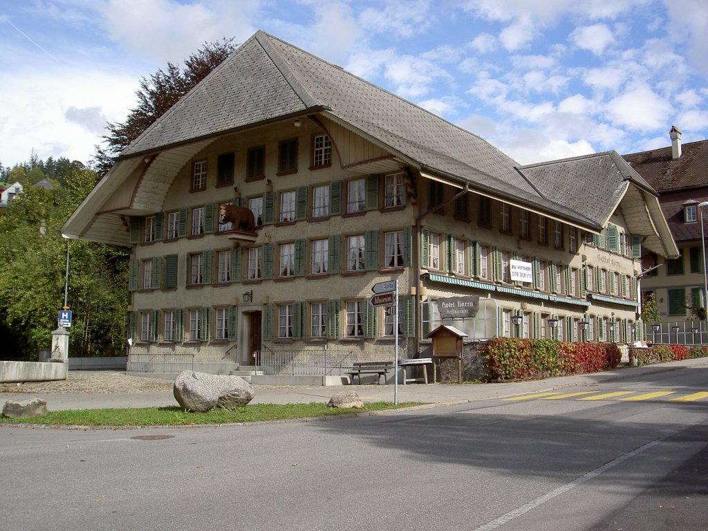 Gasthof zum Bren am Brenplatz in Langnau (11.10.2012)