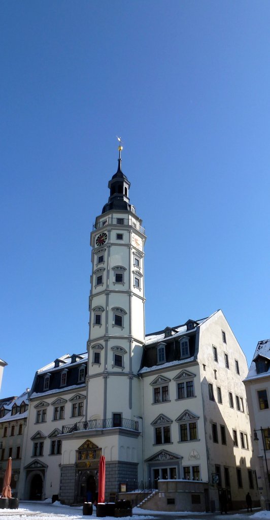 Geraer Rathaus. Foto 16.03.2013