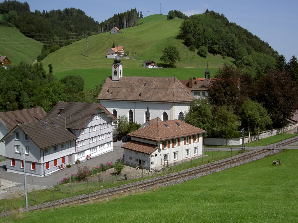 Gonten, Kapuzinerkloster Leiden Christ, Appenzell (21.08.2011)