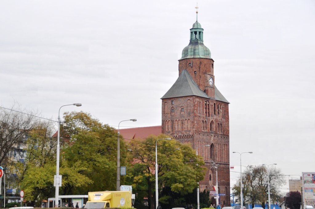 GORZW WLKP., 28.10.2010, Marienkirche (Bischofskirche der Dizese Zielona Gora/Gorzw Wielkokopolski)