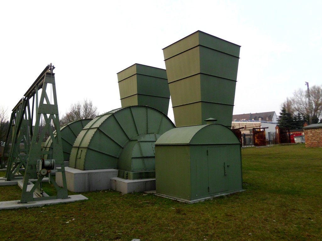 Grubenlfter der ehemaligen Zeche Zollern in Dortmund-Bvinghausen am 01.03.2011.