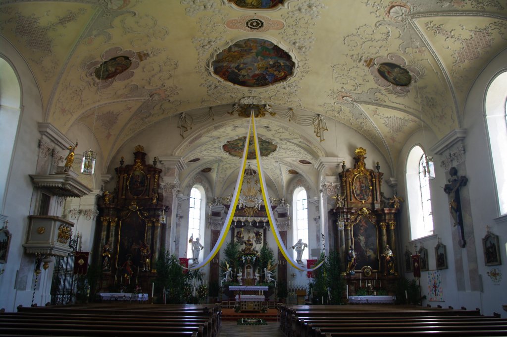 Gundelfingen, St. Martin Kirche, Landkreis Dillingen (28.06.2011)