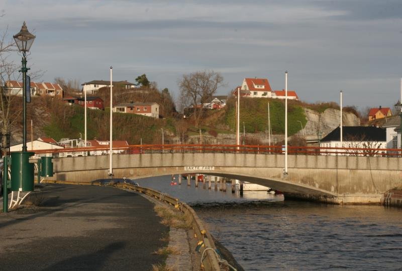 Hafenidylle in Brevik; 21.11.2009