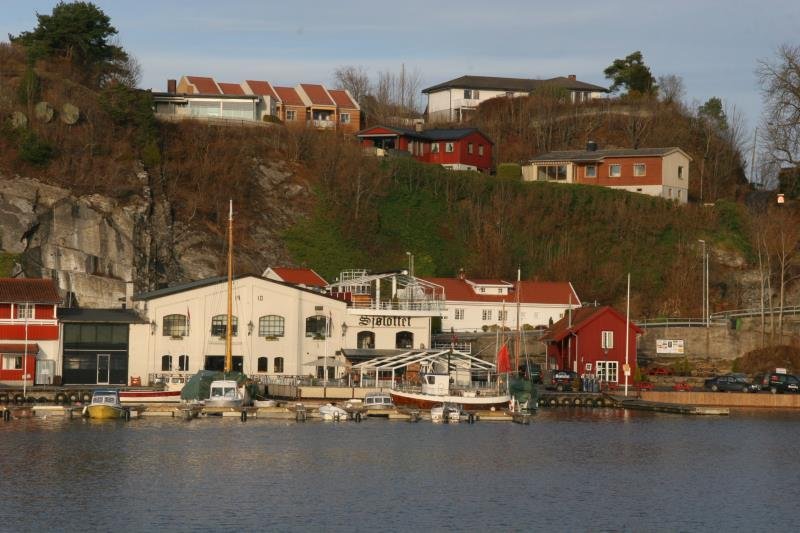 Hafenidylle in Brevik; 21.11.2009