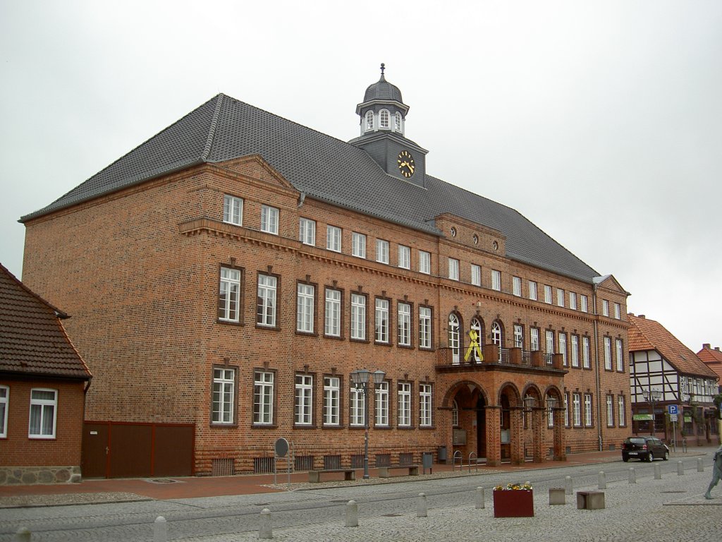 Hagenow, Rathaus an der Langen Strae (14.07.2012)