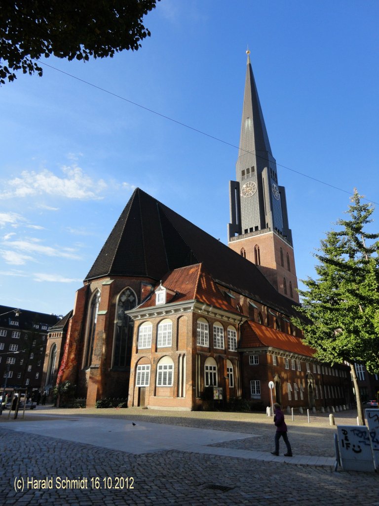 Hamburg am 16.10.2012: St. Jakobi Kirche
