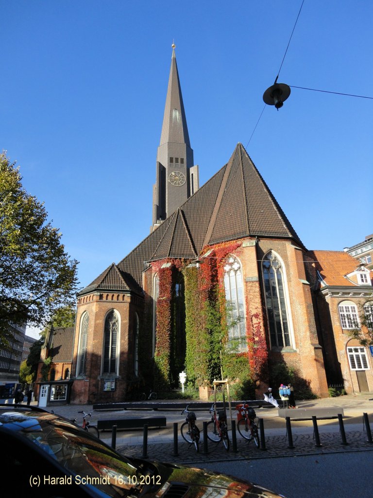 Hamburg am 16.10.2012: St. Jakobi Kirche