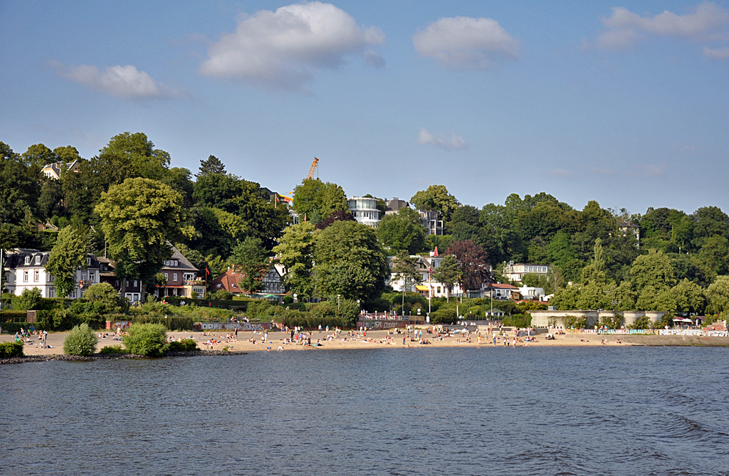 Hamburg - Elbstrand bei velgnne 12.07.2013