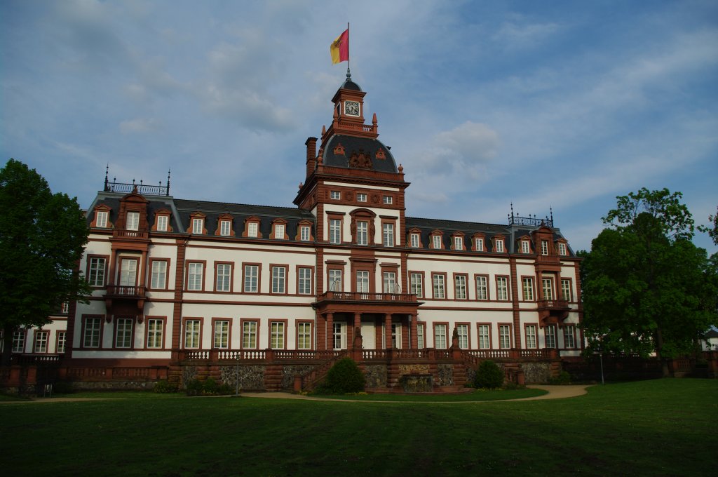 Hanau, Schloss Philippsruhe, erbaut von 1700 bis 1725 durch Graf Phillip Reinhard 
(26.04.2009)