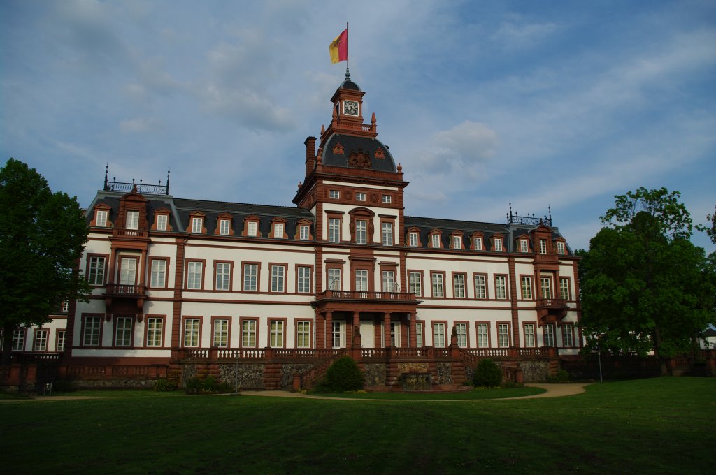 Hanau, Schloss Philippsruhe, erbaut von 1700 bis 1725 durch Graf Phillip Reinhard 
(26.04.2009)