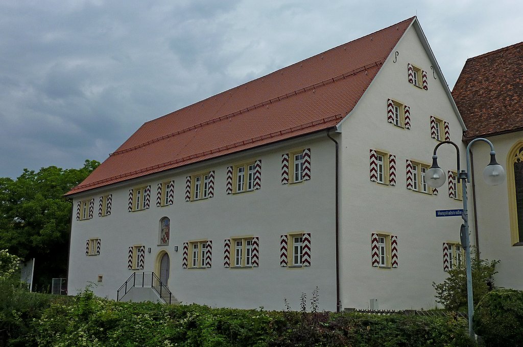 Hechingen, das historische Pfrndehospital, Juli 2011