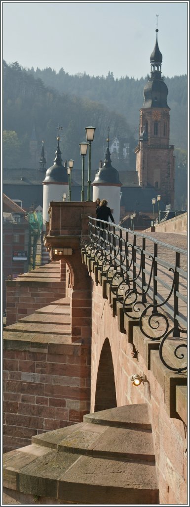 Heidelberg, die alte Brcke. 28. Mrz 2012