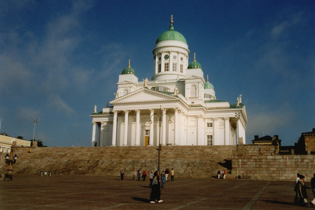 Helsinki, klassizistischer Tuomio Dom, erbaut zwischen 1830 und 1852
(25.03.2004)