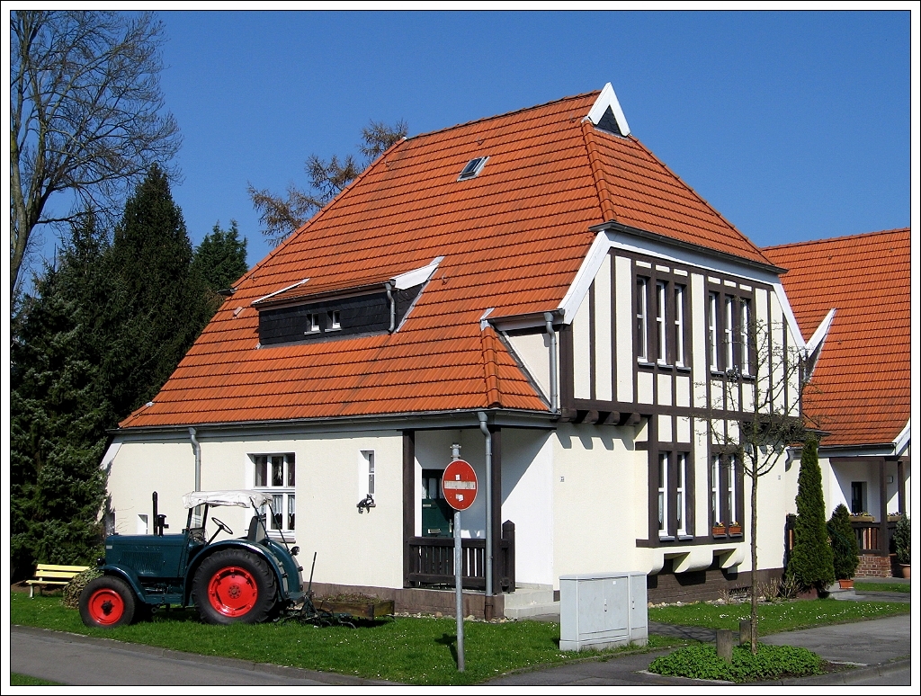 Herne-Brnig - Siedlung Teutoburgia (Frhjahr 2009). 