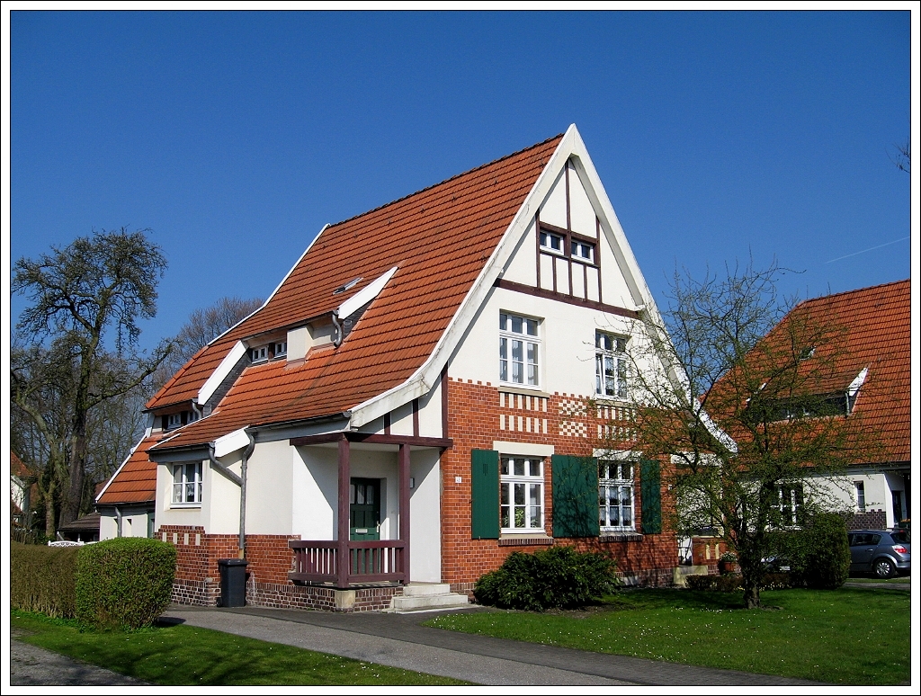 Herne-Börnig - Siedlung Teutoburgia (Frühjahr 2009). 