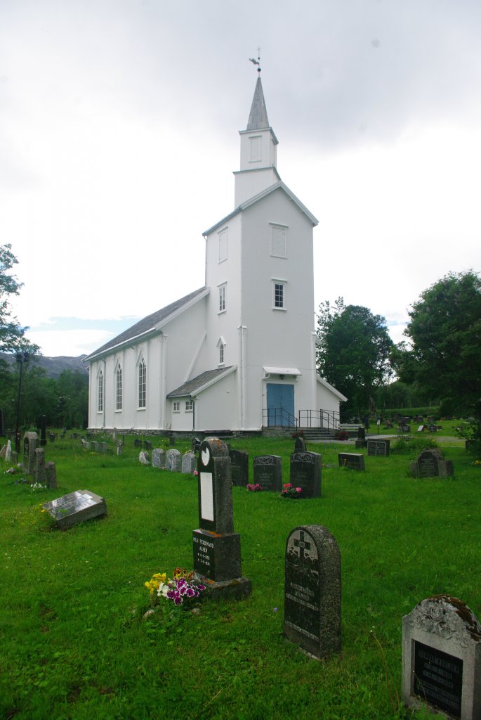 Holzkirche von Talvik, Finnmark (03.07.2013)