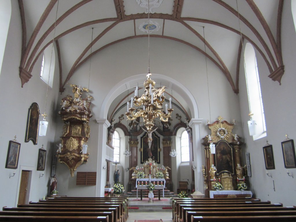 Horn, Altre der St. Georg Kirche, erbaut von 1593 bis 1598 (20.04.2013) 