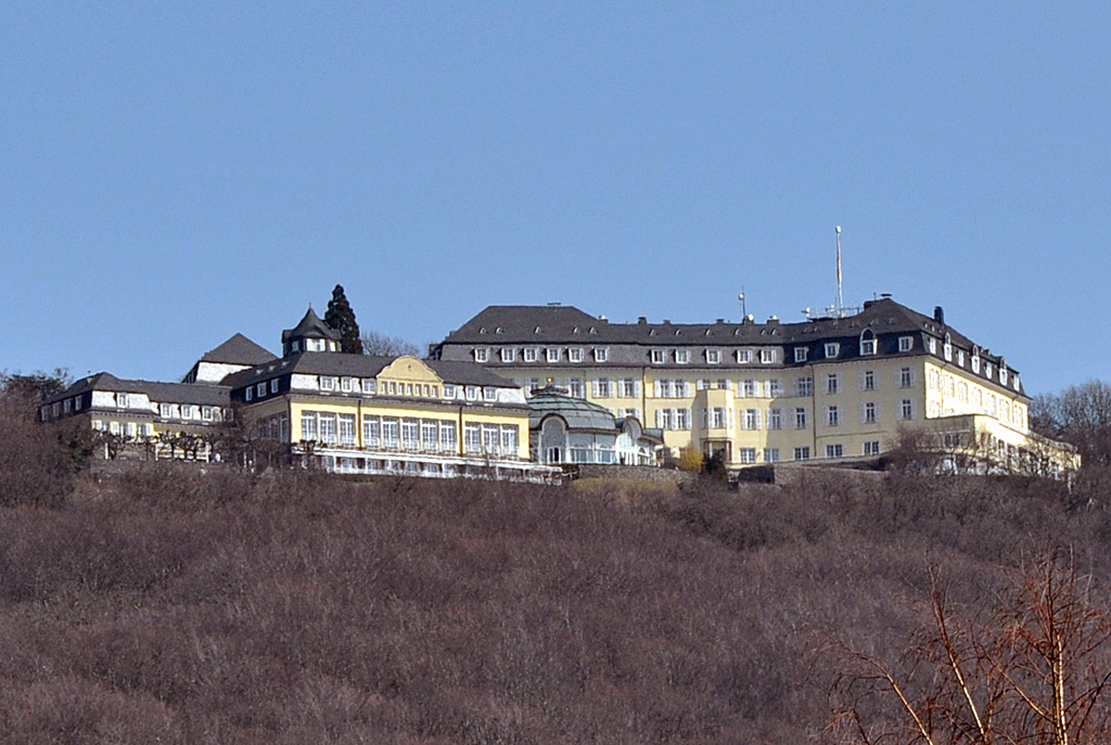 Hotel Petersberg (Steigenberger Grand Hotel) im Siebengebirge - 07.04.2013