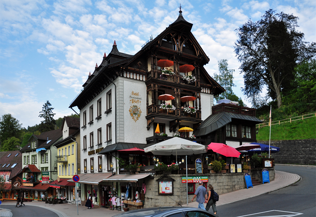 Hotel Pfaff in Triberg am Fue der Triberger Wasserflle - 03.09.2011