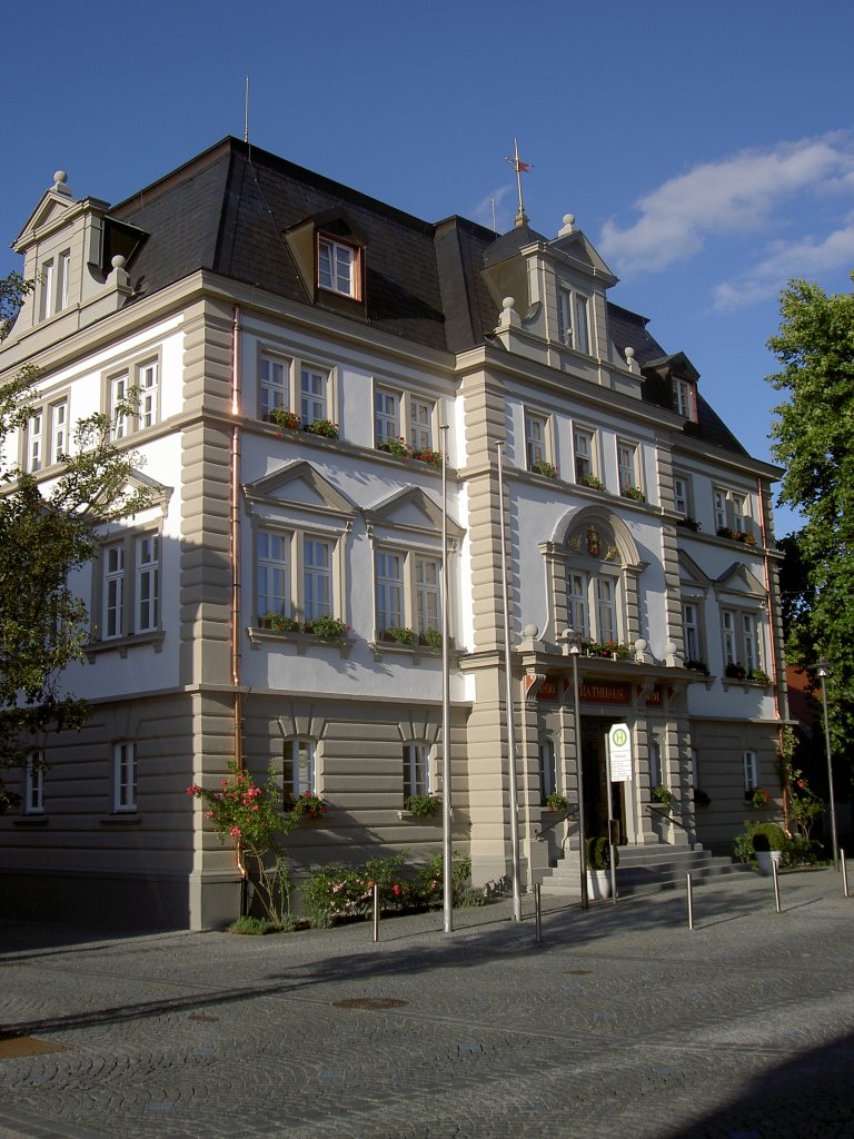 Illertissen, Rathaus, erbaut 1891, Kreis Neu-Ulm (14.09.2011)
