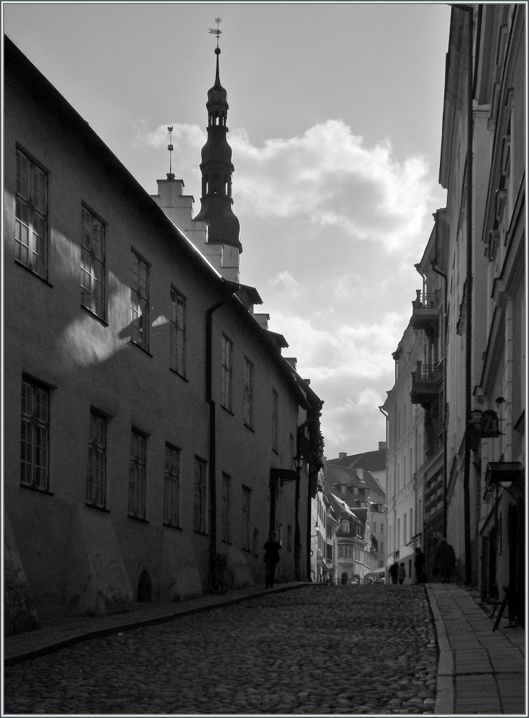 In der Altstadt von Tallinn nahe dem Marktplatz.
4. Mai 2012