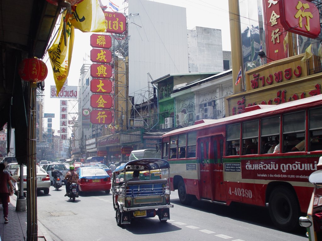 In der Chinatown von Bangkok am 28.05.2006