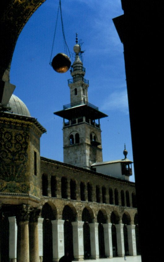 In der Umayyaden Moschee in Damaskus im Mai 1989