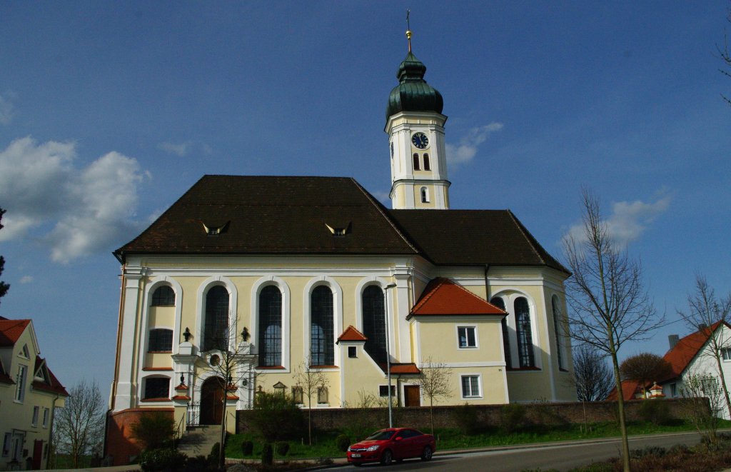 Ingstetten, St. Agatha Kirche, Landkreis Neu-Ulm (07.04.2011)