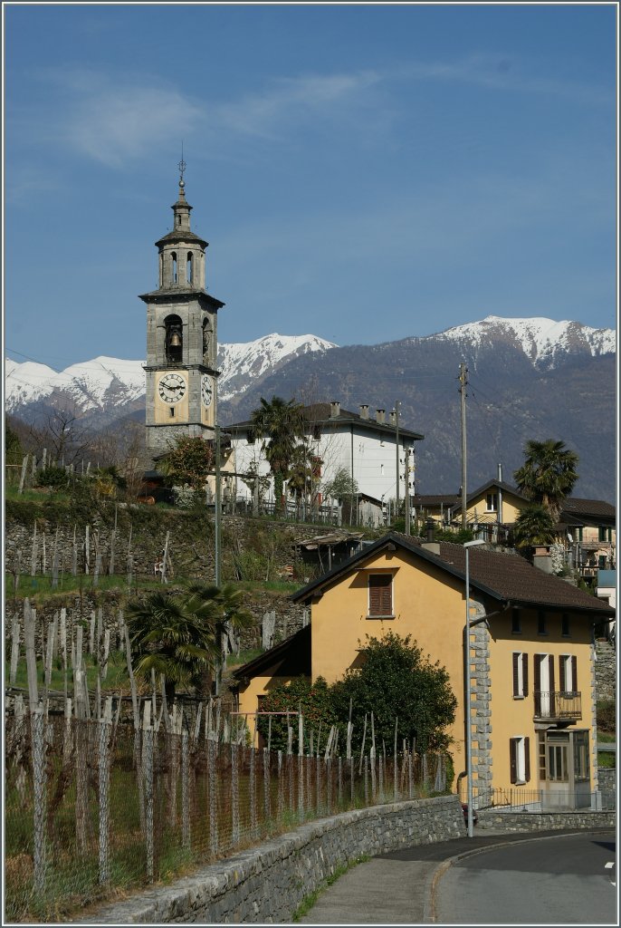 Intragna,  Hauptort  im Centovalli. 
24.03.2011