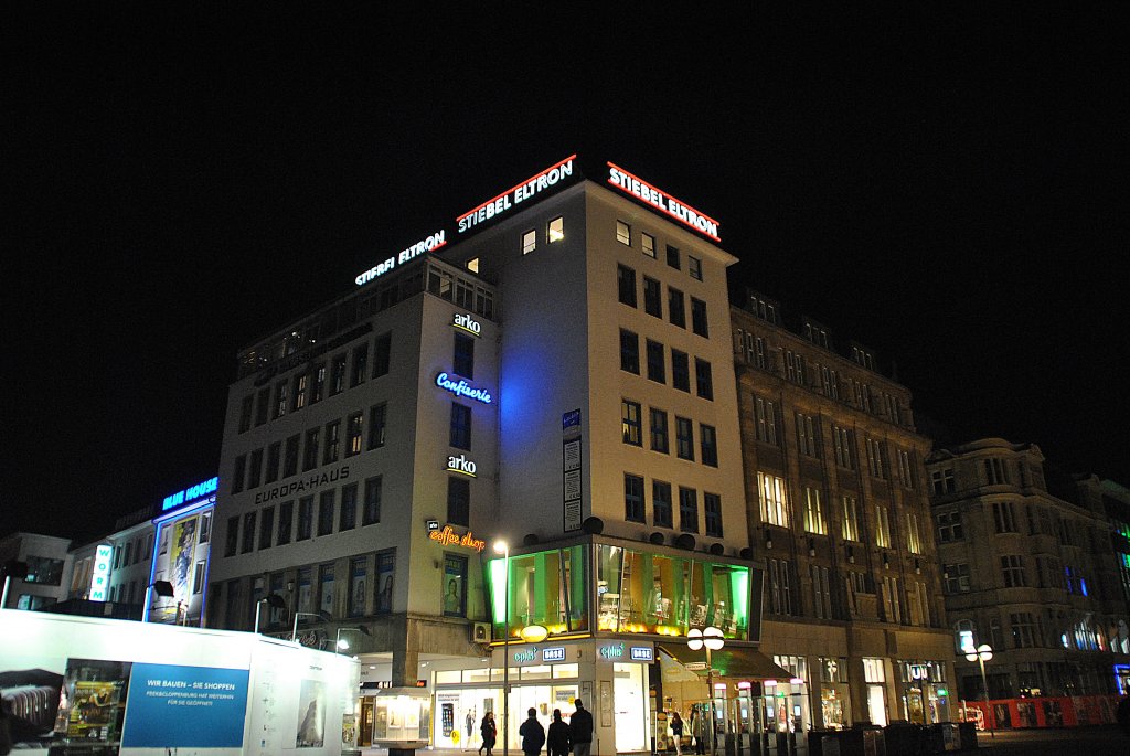 Kaufhaus in Hannover, (Krpcke Stadtmitte). Foto vom 31.10.2010.