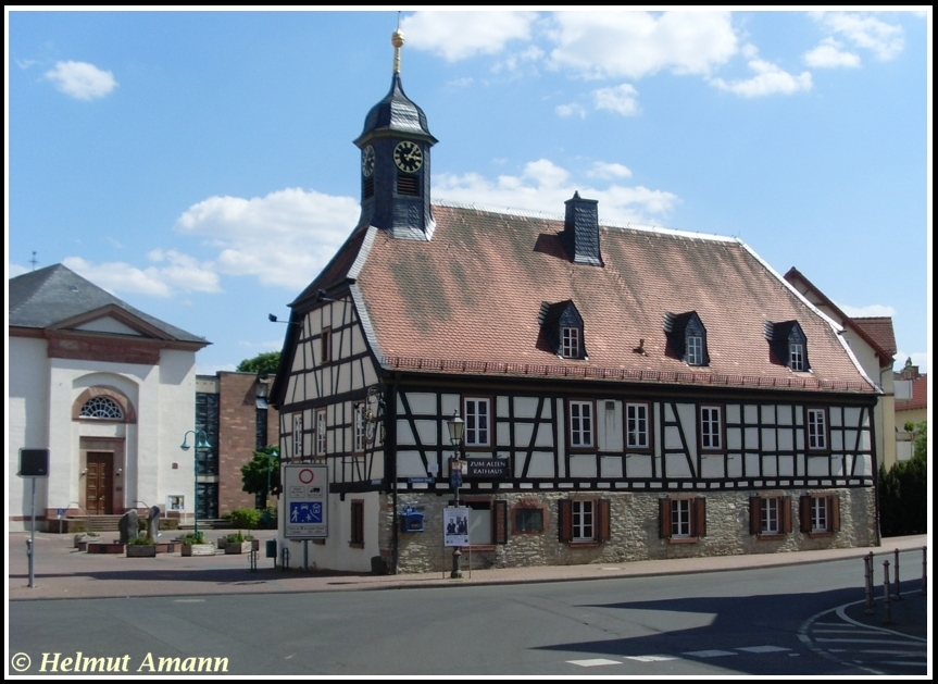 Kelkheim am Taunus Stadtteil Mnster Altes Rathaus (Aufnahme vom 12.05.2008)