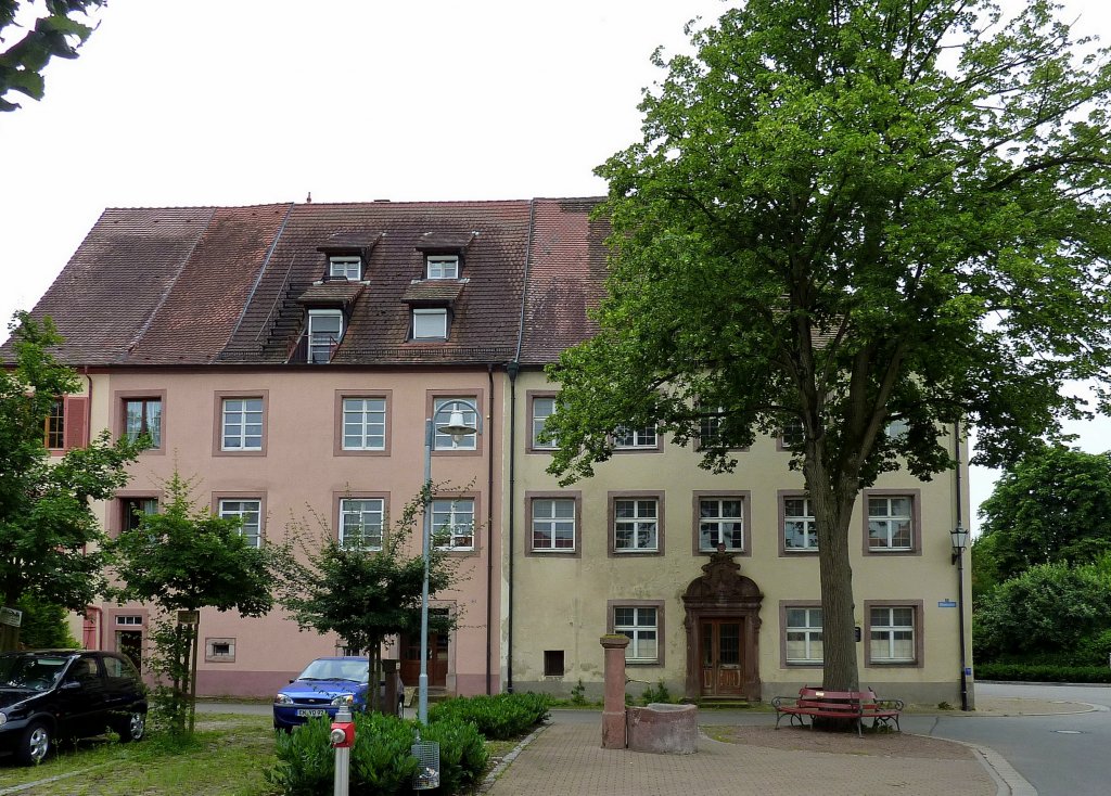 Kenzingen, der Rest des 1806 aufgelsten Klosters Wonnental, Juni 2012
