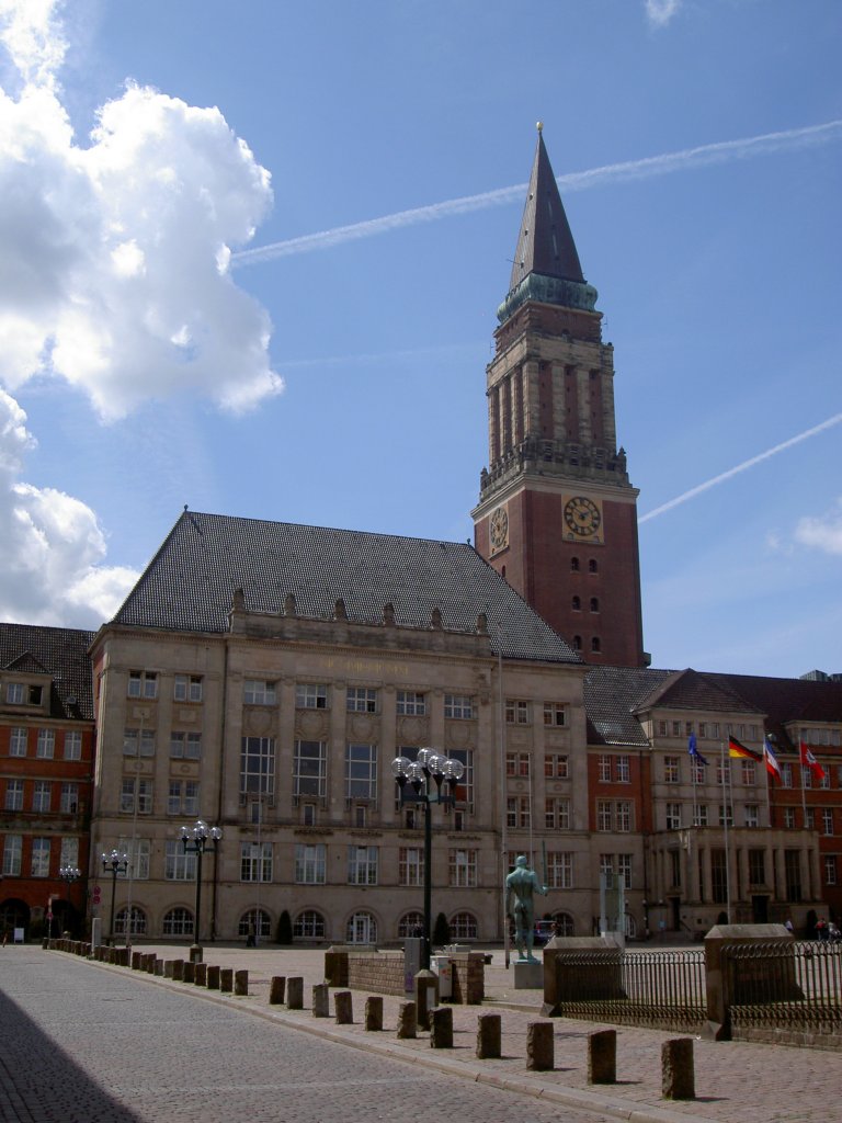 Kiel, Rathaus, erbaut 1907 bis 1911 durch Hermann Billing (23.05.2011)