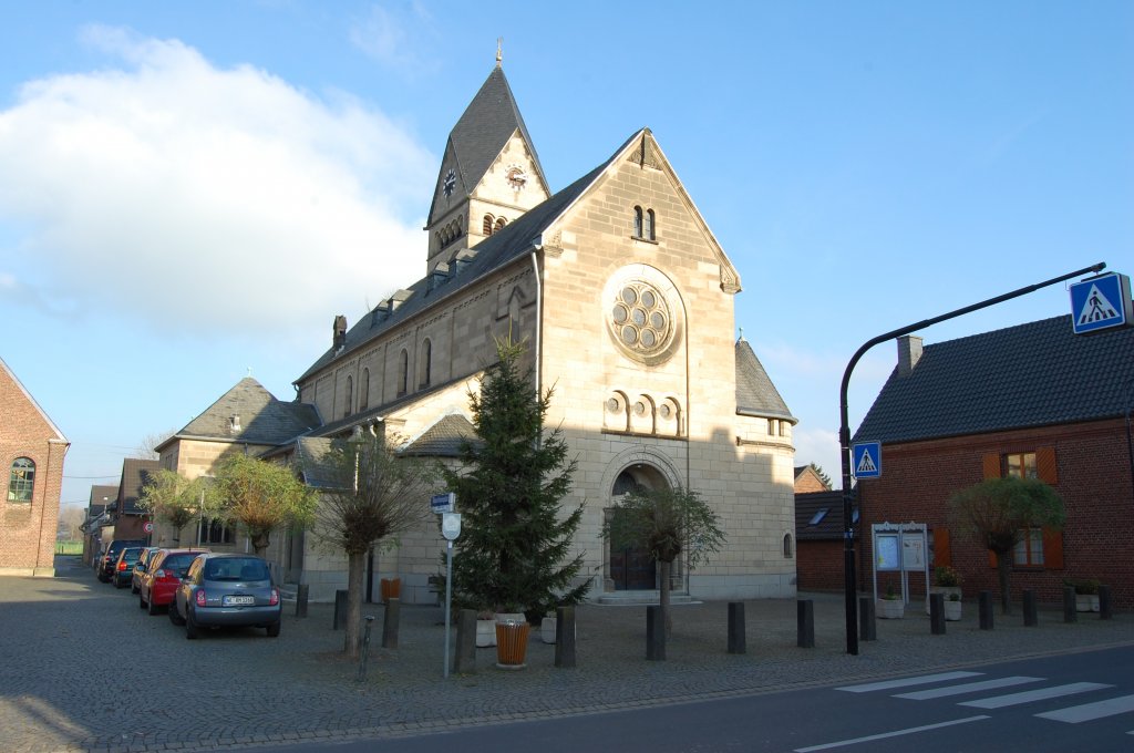 Kirche in Hülchrath. 20.11.2010