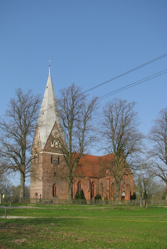 Kirche zu Dietrichshagen (NWM), Dietrichshagen 14.04.2010