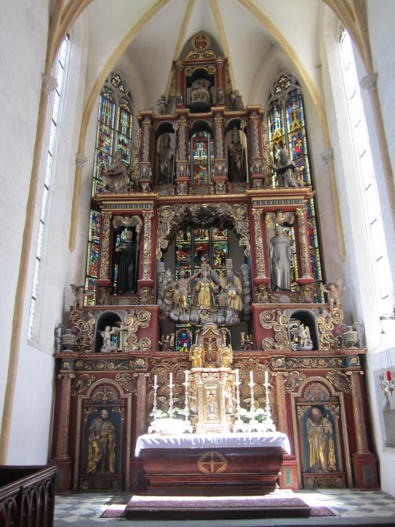 Klagenfurt, Hochalter der Stiftskirche Vikring (20.05.2013)