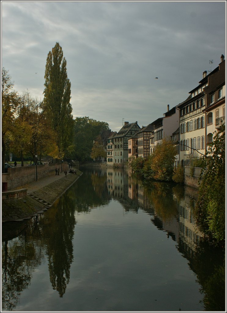 Klein Venedig im Zentrum von Strasbourg.
(28.10.2011)