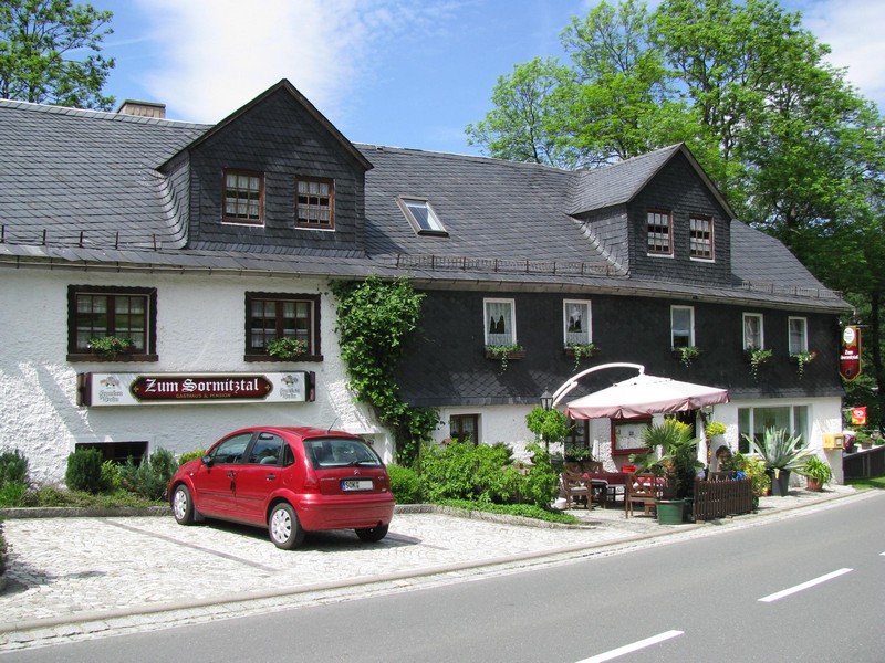 Klettingshammer (SOK), Rasthaus  Zum Sormitztal  an der Bundesstrae B 90, 09.06.2010