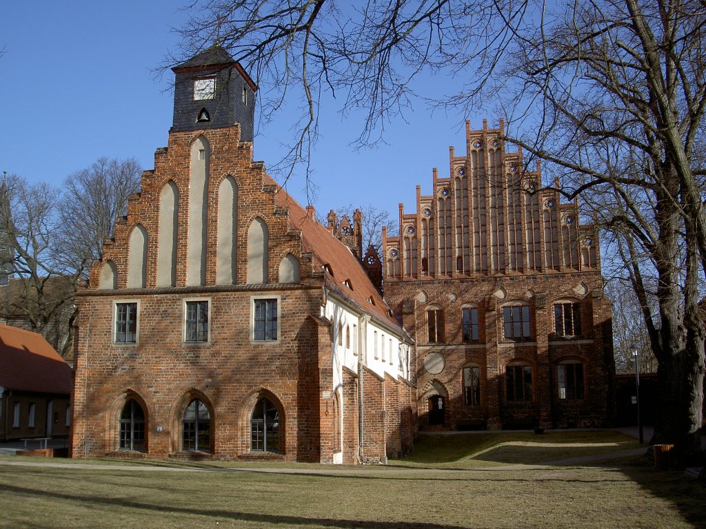 Kloster Zinna, Neue Abtei, heute Heimatmuseum, Kreis Teltow-Flming (16.03.2012)