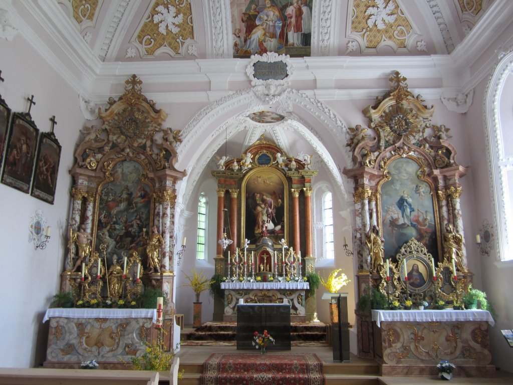 Klosterkirche St. Martin Gnadenwald, Altre von 1648 (09.05.2013)