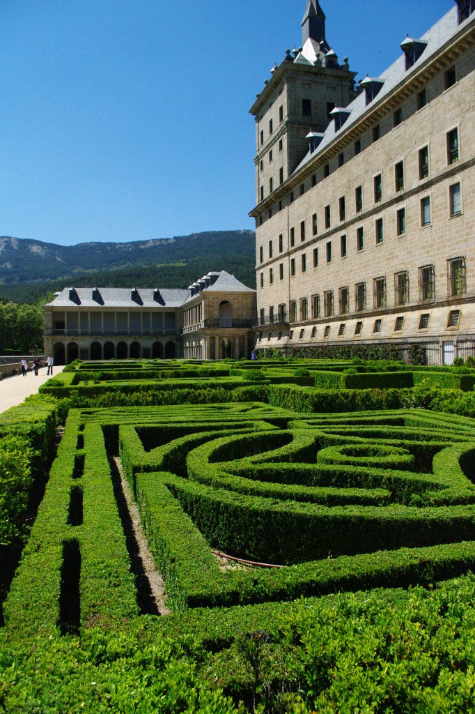 Knigl. Kloster El Escorial, Gartenanlage (21.05.2010)